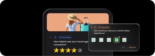 Customisable review forms - visual
