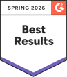 G2 badge - best results