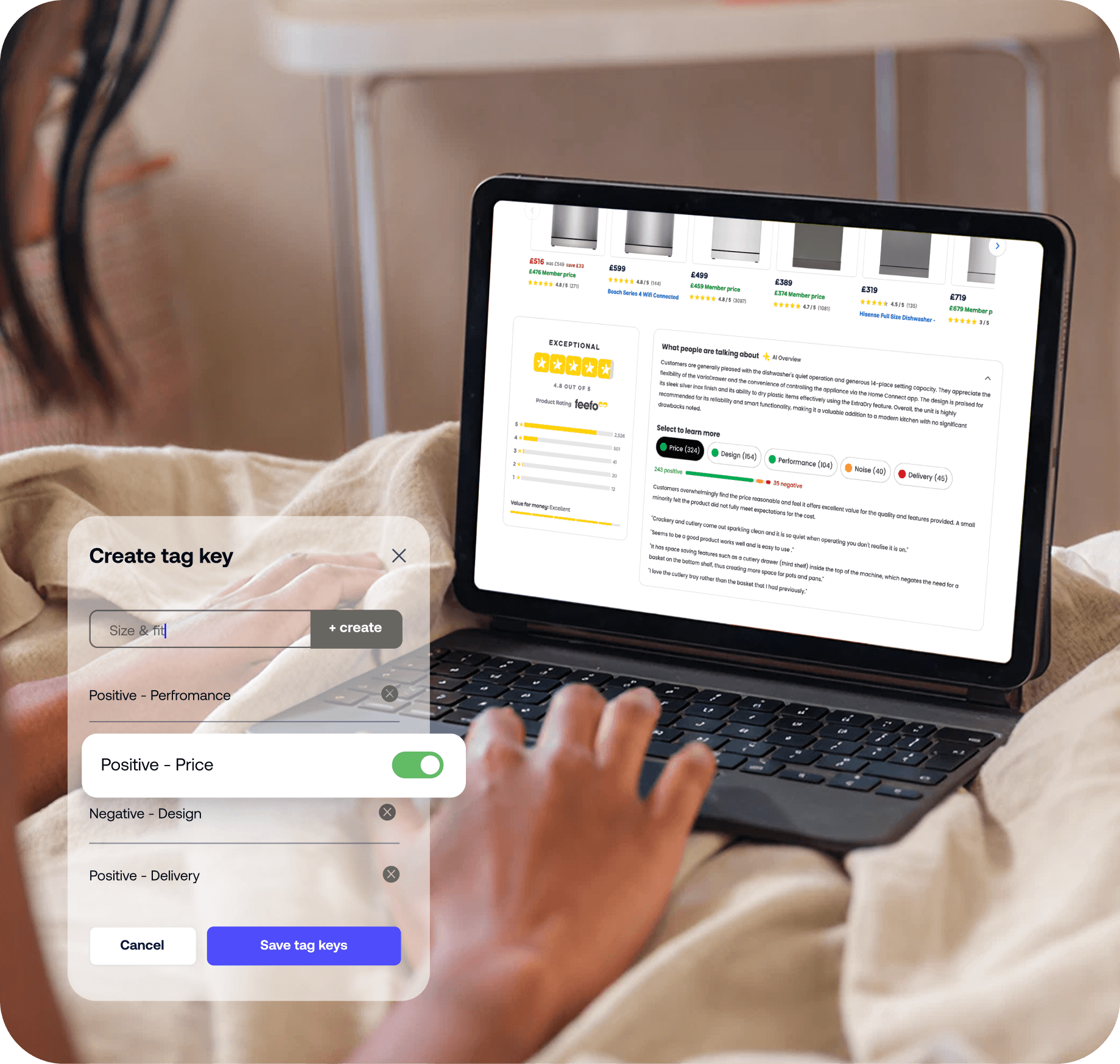 Product page 2 - Insight label