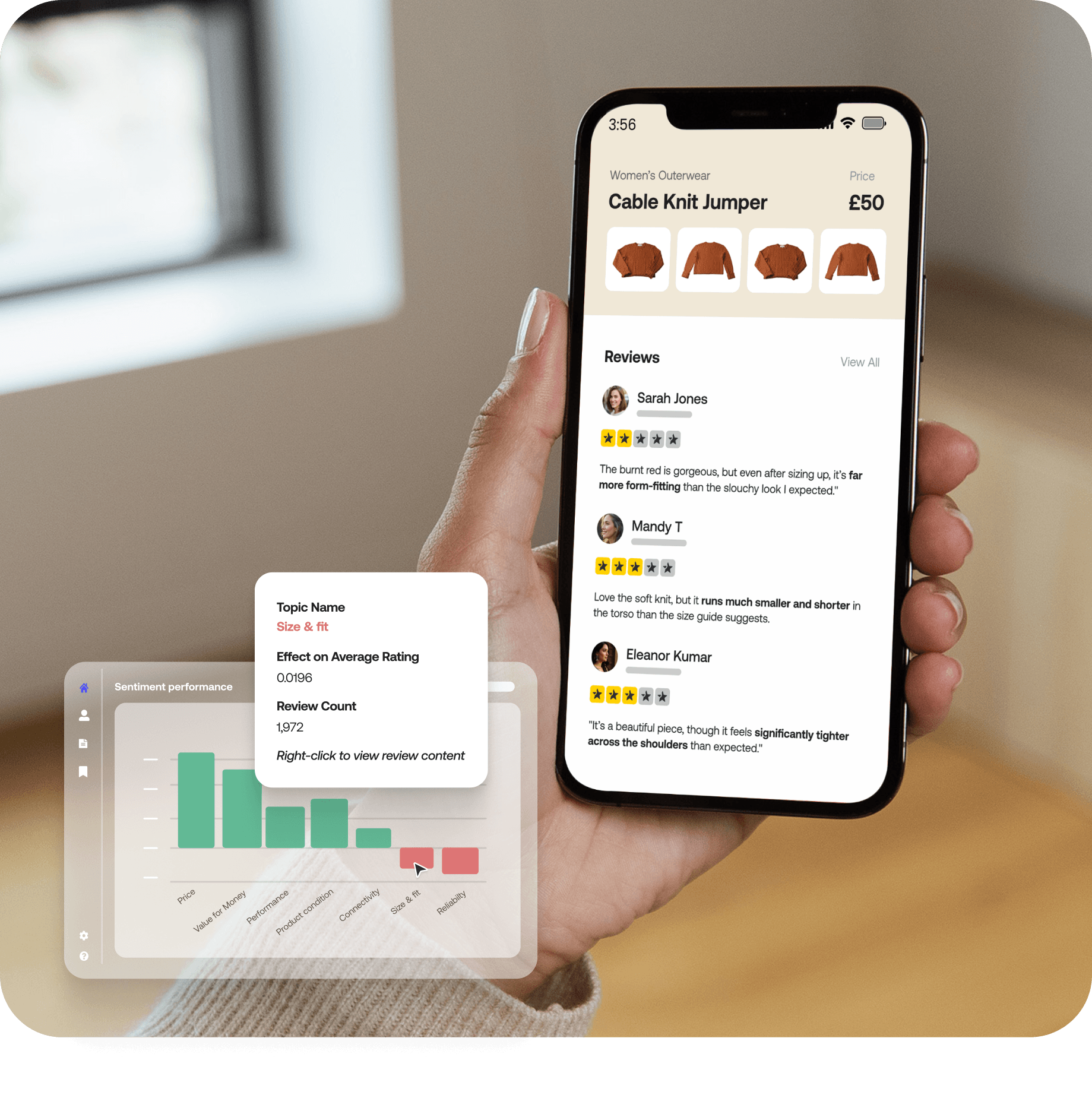 Product page 2 - product sentiment analysis
