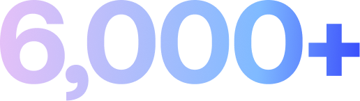 6,000+
