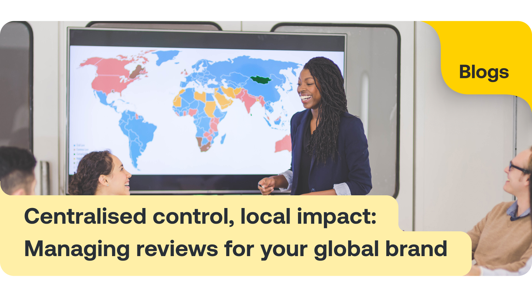 Centralised control, local impact: Managing reviews for your global brand