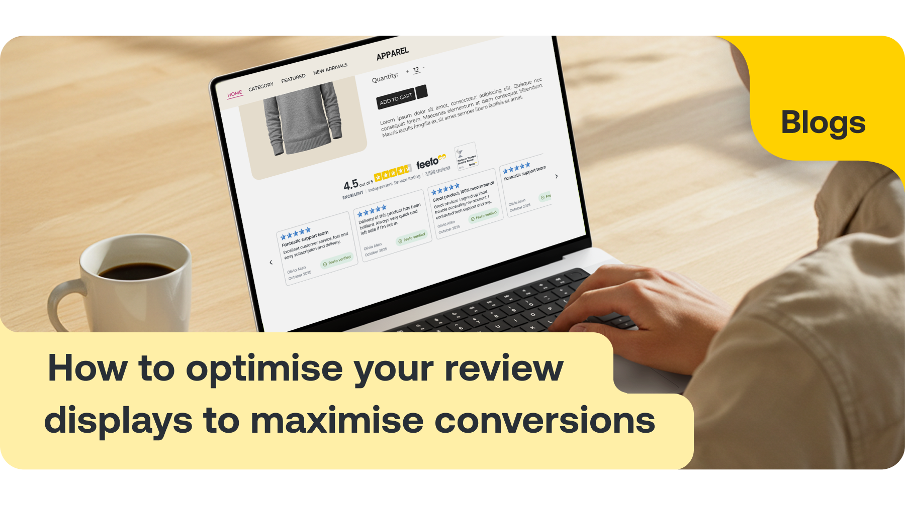 How to optimise your review displays to maximise conversions