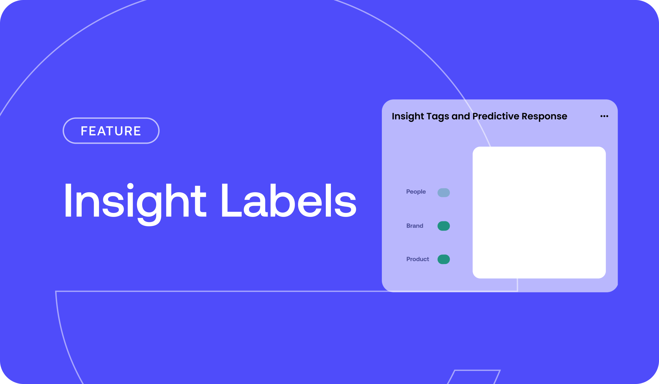 Insight Labels and Predictive Response