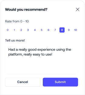 Ratings Modal