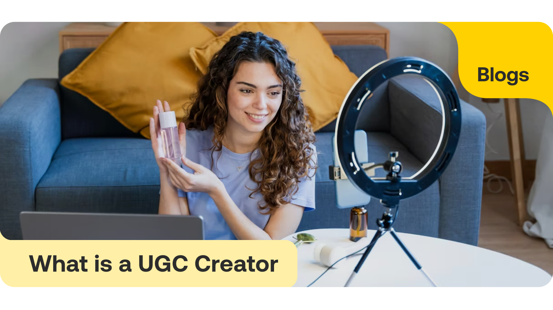 Blog Header Image: What is a UGC Creator